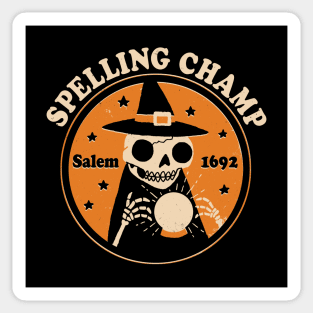 Spelling Champ Sticker